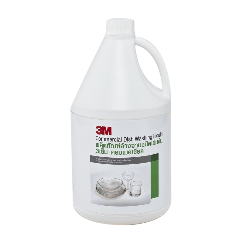 3M Dishwashing Liquid Mild Scent 3.8L 3เอ็ม ผลิตภัณฑ์ล้างจาน ชนิดเข้มข้นกลิ่นอ่อนละมุน 3.8ลิตร 1