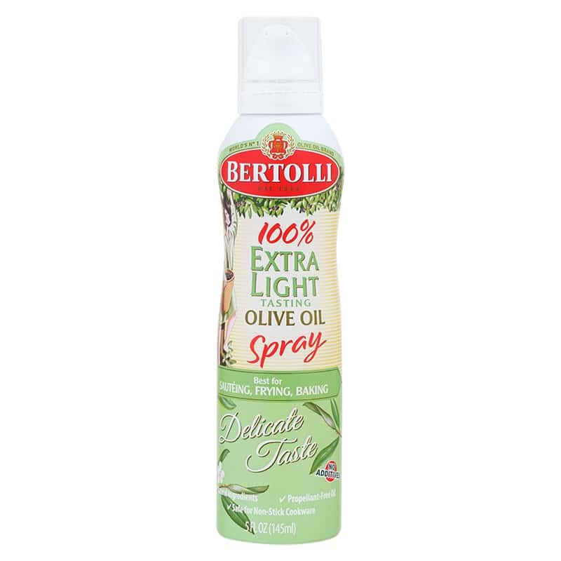Bertolli Extra Light Tasting Olive Oil Spray 145ml. เบอร์ทอลลีสเปรย์น้ำมันมะกอกเอ็กซ์ตร้าไลท์เทสติ้ง 145มล. 1