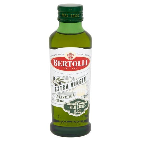 Bertolli Extra Virgin Olive Oil 250ml เบอร์ทอลลี่ เอ็กซ์ตร้า เวอร์จิ้น 250มล. 1