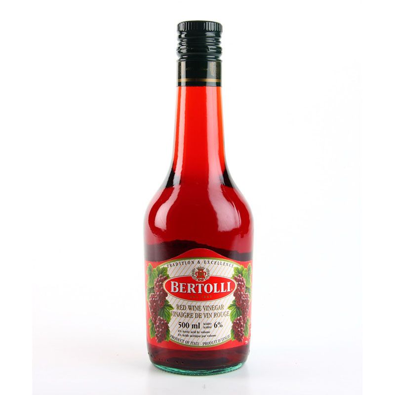 Bertolli Red Wine Vinegar 500ml. เบอร์ทอลลี น้ำส้มสายชูหมักจากไวน์แดง 500มล. 1