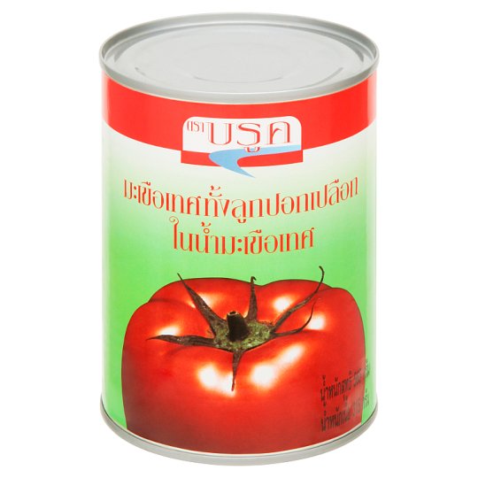 Brook Whole Peeled Tomato In Tomato Juice 565g. บรูค มะเขือเทศปอกเปลือกทั้งลูกในน้ำมะเขือเทศ 565กรัม 1