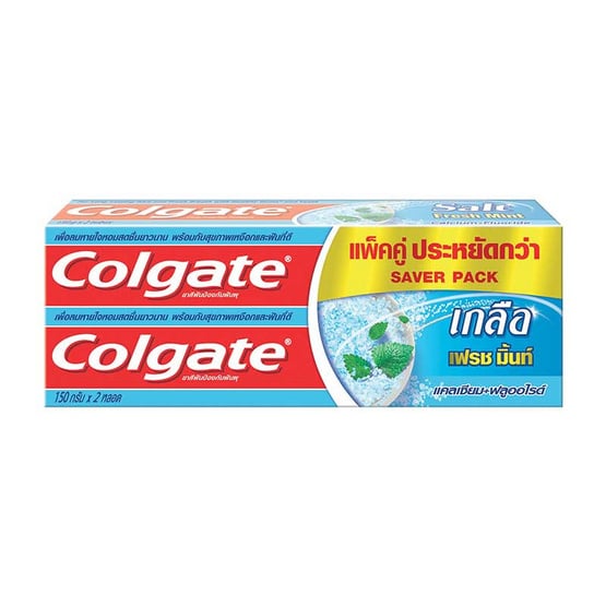 Colgate Salt Fresh Mint Toothpaste 150g.×Pack2 1