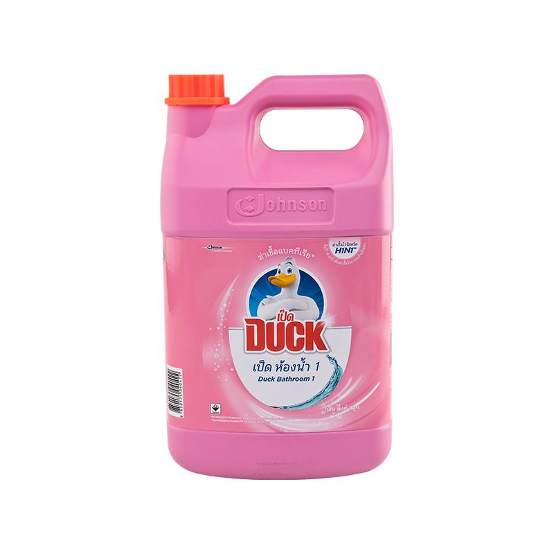 Duck Bathroom Cleaner Pink Floral 3500 ml. เป็ด ผลิตภัณฑ์ล้างห้องน้ำ พิงค์ฟลอรัล ชมพู 3500มล. 1