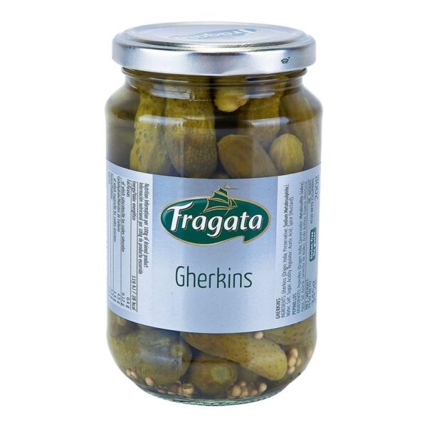 Fragata Whole Gherkins in Brine(J) 345g. ฟรากาตา แตงดอง 345กรัม