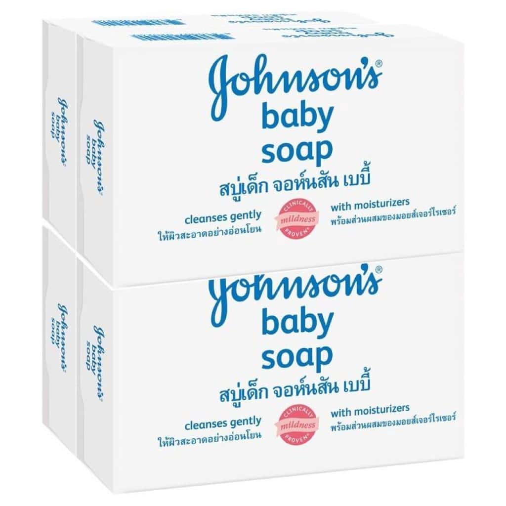 JOHNSON BABY SOAP WHITE 75 g. 4 pcs. 1