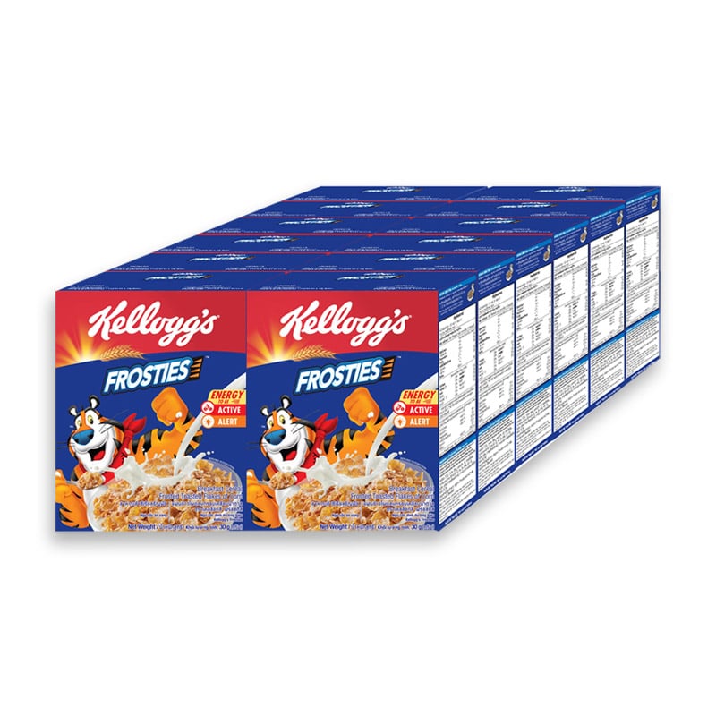 Kelloggs Cereal FrostiesJ 30g.×12 เคลล็อกส์ ซีเรียล ฟรอสตี้ 30กรัม×12 1