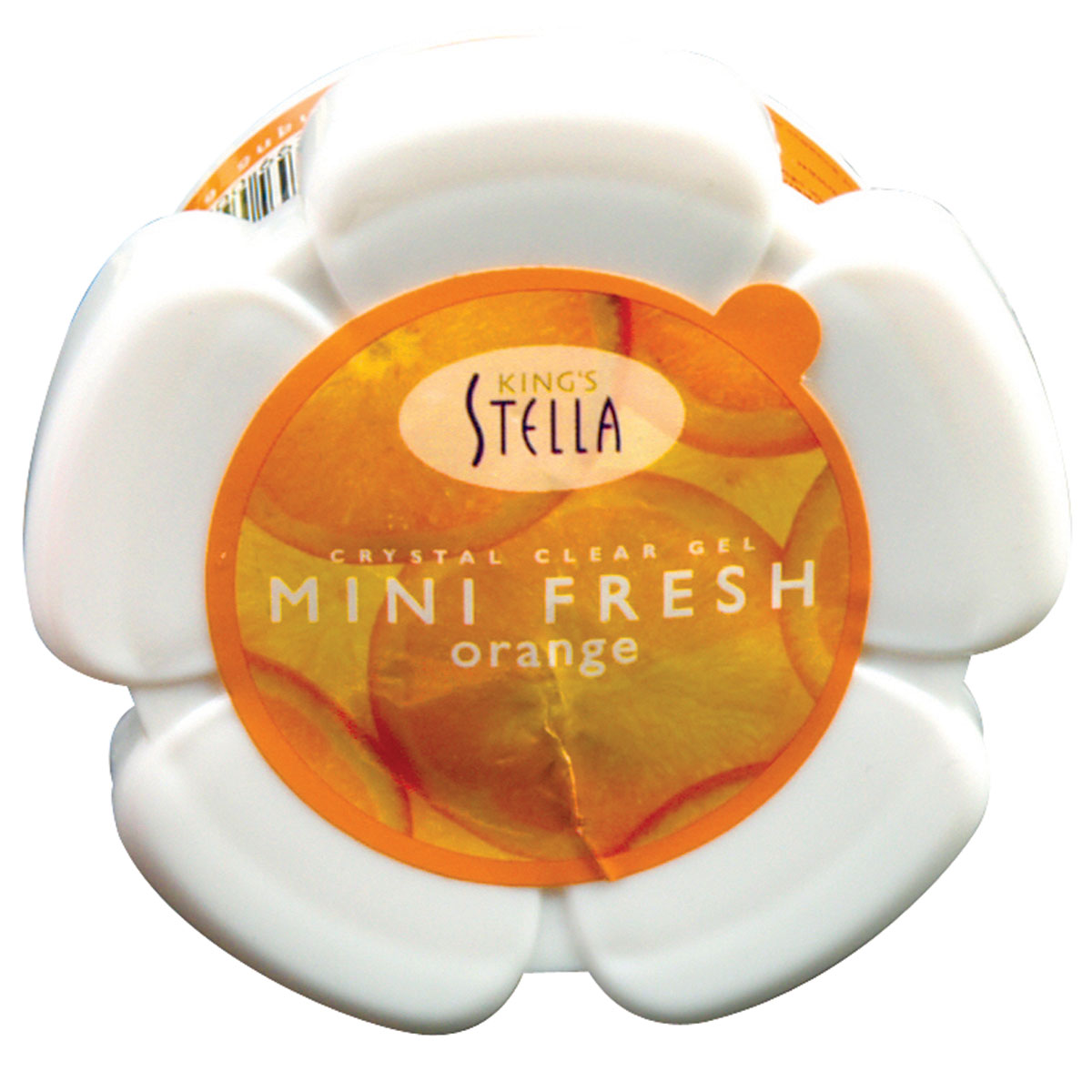 King Stella Mini Fresh Air Freshening Gel Orange 50g.×Pack6 คิงส์สเตลล่า มินิเฟรช เจลปรับอากาศกลิ่นส้ม 50กรัม×แพ็ค6 1