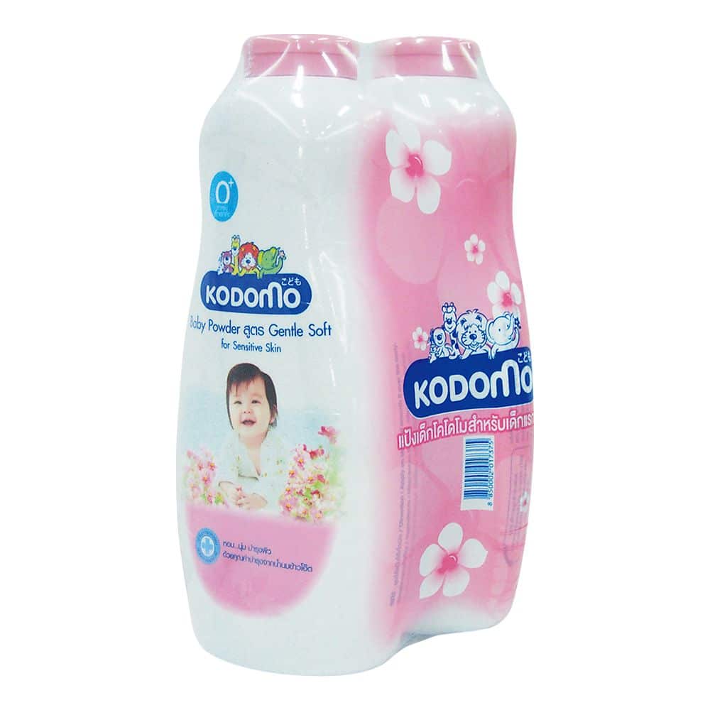 Kodomo Gentle Soft Baby Powder 450G. 2pcs 1