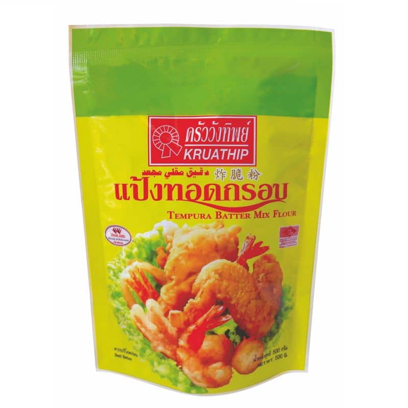 Kruawangthip Tempura Batter Mix Flour 500g. ครัววังทิพย์ แป้งทอดกรอบ 500กรัม 1