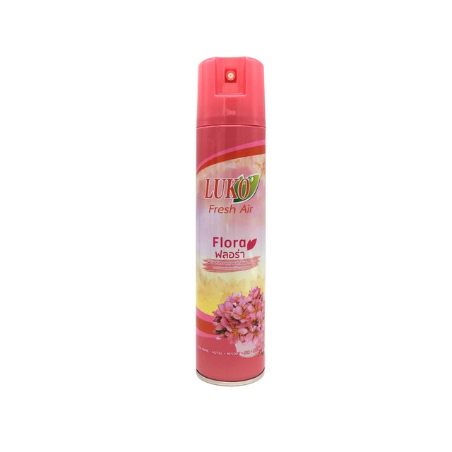 Luko Air Freshener Spray Floral 300ml.×Pack3 ลูโก้ สเปรย์ปรับอากาศกลิ่นฟลอรัล 300มล.แพ็ค3 1