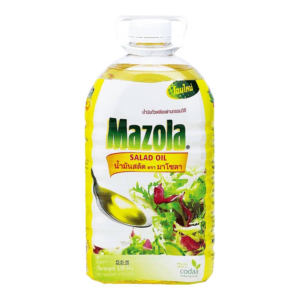 Mazola Salad OilJ 3.3L. มาโซลา น้ำมันสลัด 3.3ลิตร 1