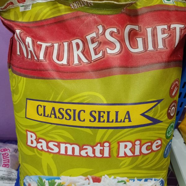 NATURE GIFT CLASSIC BASMATI SELLA RICE 10KG
