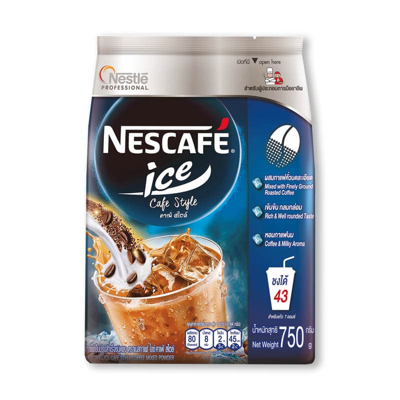Nescafe Ice Cafe StyleJ 750g. เนสกาแฟ ไอซ์คาเฟ่สไตล์ 750กรัม 1