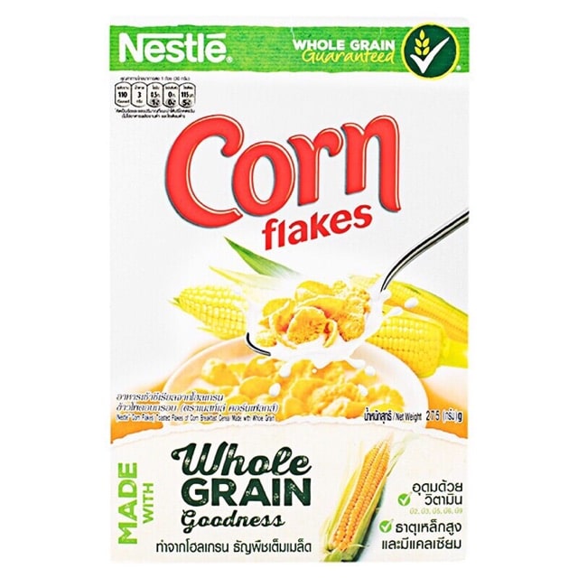 Nestle Corn FlakesJ 275g. เนสท์เล่ คอร์นเฟลกส์ 275กรัม 1 1 1