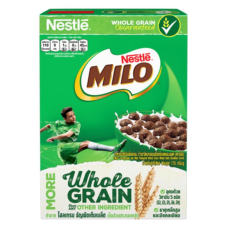 Nestle Milo Whole Grain Cereal170g. 1