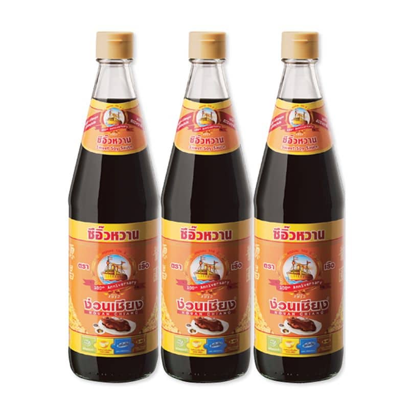 Nguan Chiang Sweet Soy Sauce 700g.×Pack3 ง่วนเชียง ซีอิ๊วดำหวาน 700มล.×แพ็ค3 1