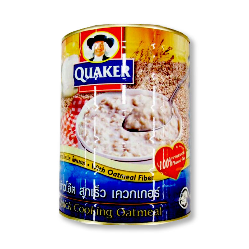 Quacker Quick Cooking Oat MealJ 800g. เควกเกอร์ ซีเรียลข้าวโอ๊ตสุกเร็ว 800กรัม 1