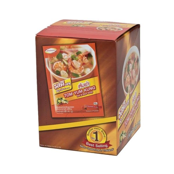 Rosdee Tom Yum Seasioning Powder(J) 60g.×10 รสดี ผงเครื่องต้มยำ 60กรัม×10ซอง