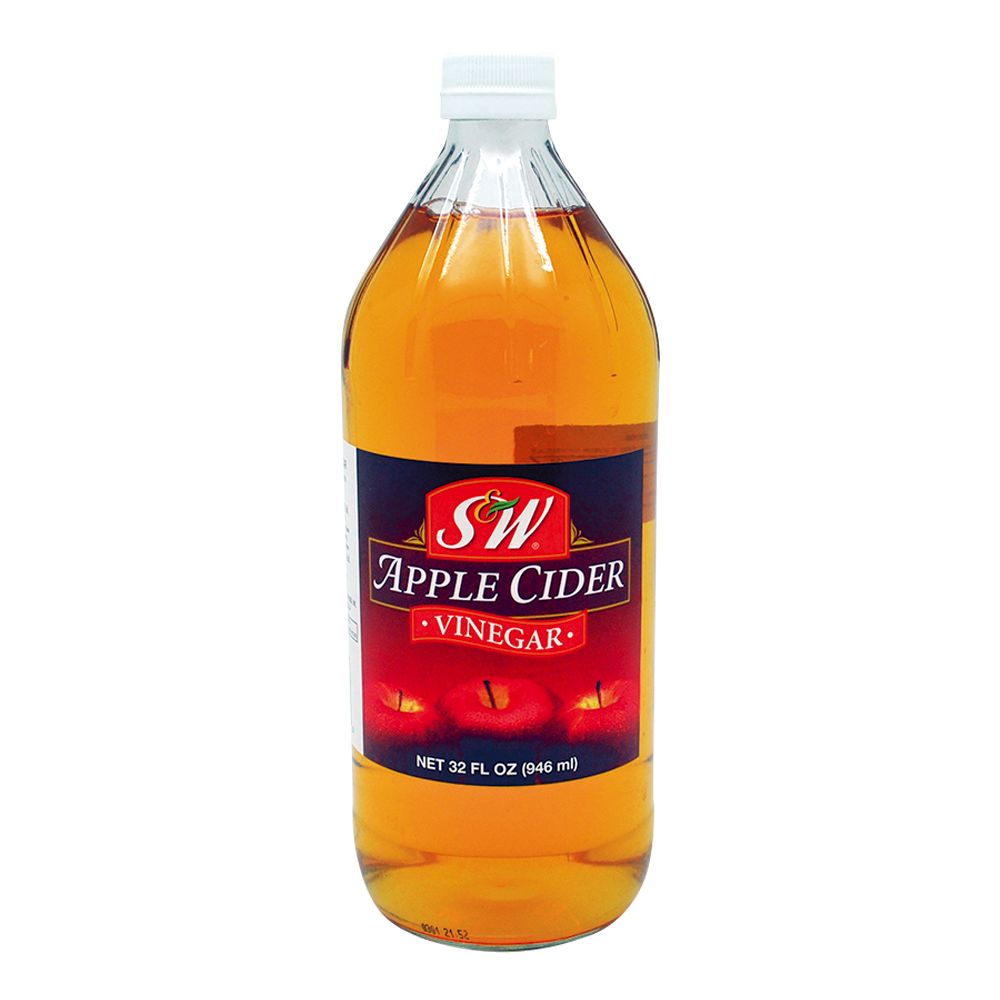 SW Apple Cider Vinegar 946ml. เอสแอนด์ดับบลิว น้ำส้มสายชูหมักแอปเปิ้ล 946มล. 1