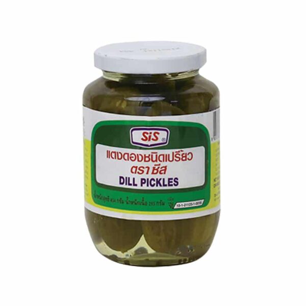 Sis Drill Pickles (J) 454g. ซิส แตงดองชนิดเปรี้ยว 454กรัม