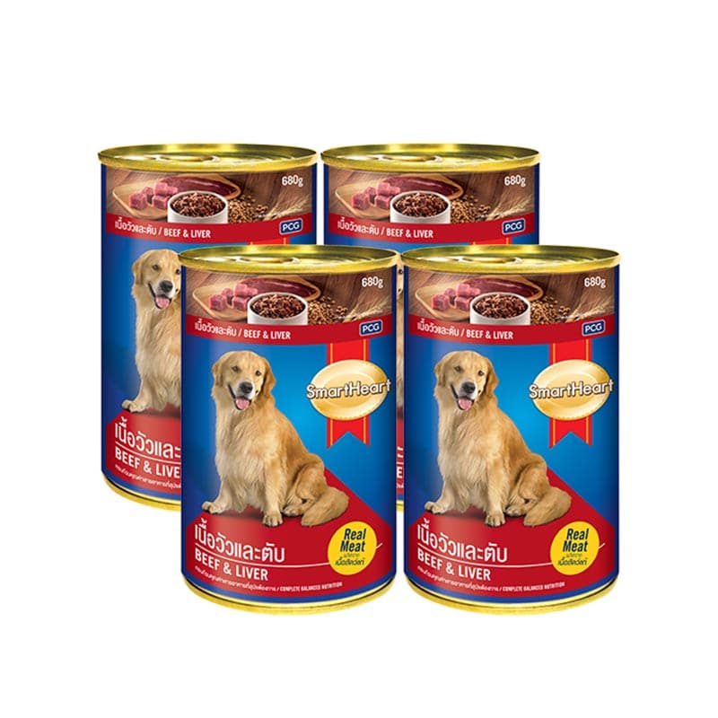 Smarth THeart CANED BEEFLIVER 400 g. 4 pc 1