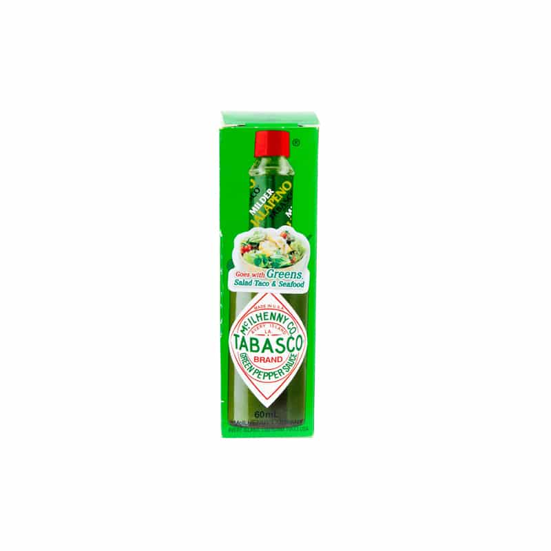 Tabasco Green Jalapeno Sauce 60ml. ทาบาสโค ซอสพริกกรีนเปปเปอร์ซอส 60มล. 1
