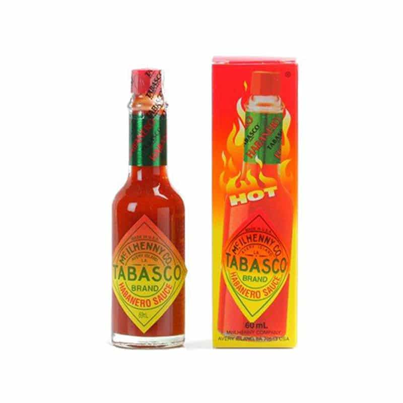 Tabasco Habanero Sauce 60ml. ทาบาสโก ฮาบาเน่โรซอสพริก 60มล. 1