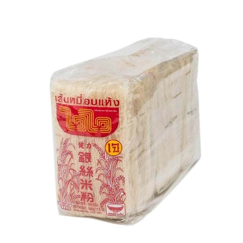 Wai Wai Dried Rice Vermicelli 500g.×Pack3 ไวไว เส้นหมี่อบแห้ง 500กรัม×แพ็ค3 1