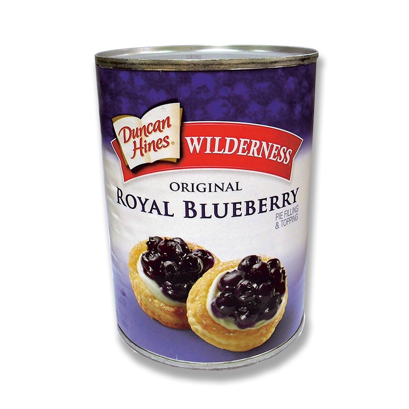 Wilderness Blueberry Pie FillingJ 595g. ไวเดอเนส บลูเบอร์รี่พาย 595กรัม 1