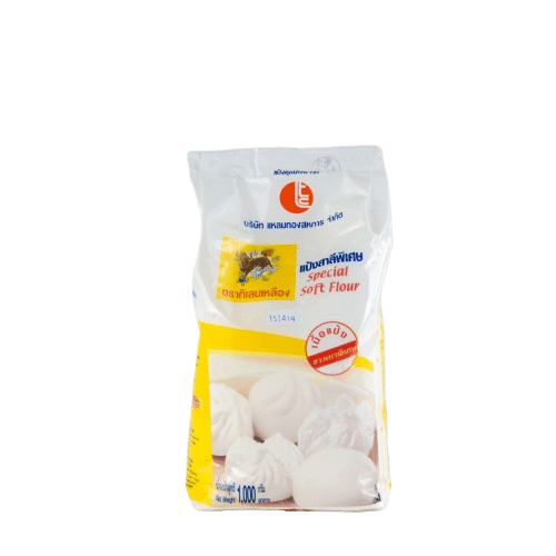 Yellow Kilen Special Soft Flour 1kg. กิเลนเหลือง แป้งซาลาเปา 1กก.