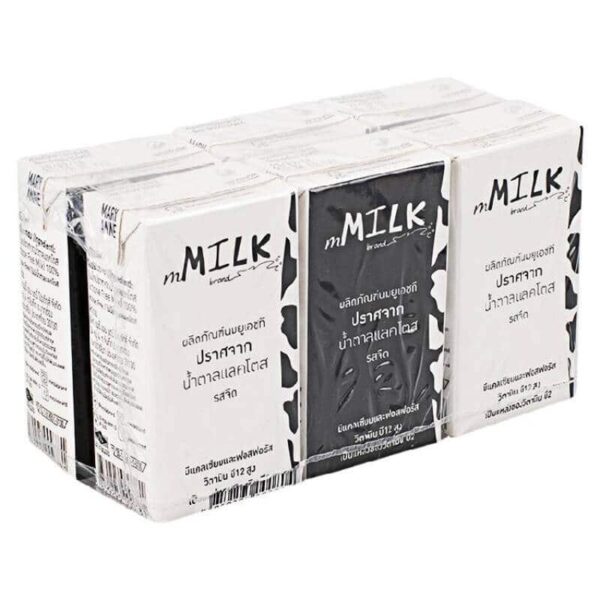 mMilk UHT Milk Lactose free 125ml.×6 เอ็มมิลค์ นมยูเอชทีปราศจากน้ำตาลแลคโตสรสจืด 125มล.×6
